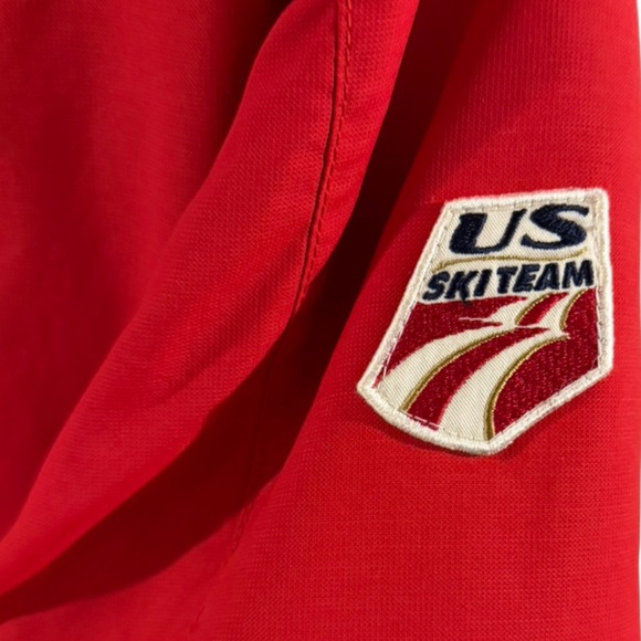 VTG Y2K Men’s Tommy Hilfiger US Ski Reversible Fleece Bomber Jacket Size Medium - Picture 3 of 6